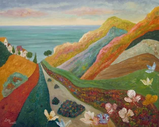 Vibrant Coastal Path