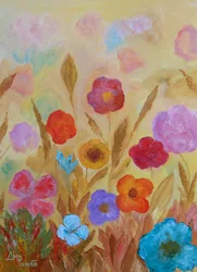 Vibrant Garden Blooms