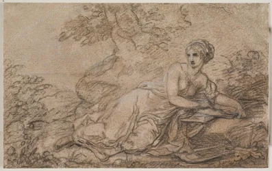 A Female Poet, Possibly Sappho