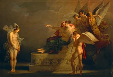 Legend of Cupid and Psyche, by Angelica Kauffmann (1741-1807)