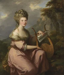 Portrait of Sarah Harrop (Mrs. Bates) as a Muse