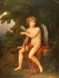 Portrait of the Prince Henryk Lubomirski as Cupid, 1786