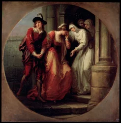 The Parting of Abelard and Heloise, before 1780