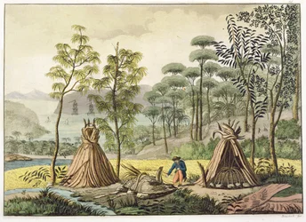 Burial Customs, New Holland, plate 63 from 