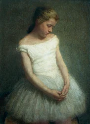 Dancer, Little Girl Dressed in a Tutu