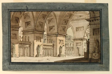 Stage Design, Interior of Palace