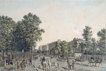 The Grands Boulevards in 1804