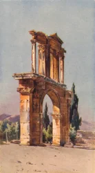 Arch of Hadrian, Athens
