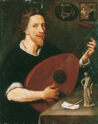 Portrait of a Gentleman, Probably Nicholas Lanier