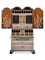 Bureau-cabinet, Vizagapatam, c.1720-30