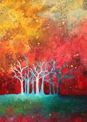 Vibrant Forest Dream