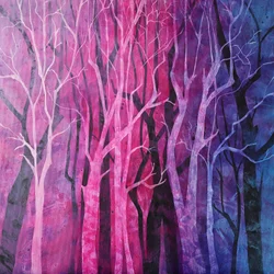 Vibrant Forest Glow