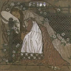 Illustration to Sleeping Beauty by Charles Perrault