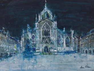 St Giles at Night