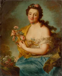 Self-Portrait as Flora