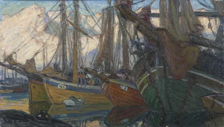 A Quiet Evening. Study from North Norway