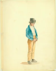 Boy in a Beaver Hat