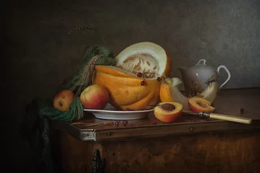 Rustic Autumn Still Life