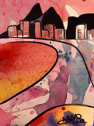 Vibrant Abstract City