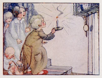Nursery rhyme: Dickery, Dickery, Dock!