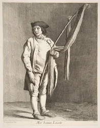 Laces Peddler, 1738