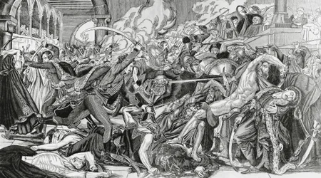 French repression during revolt of Cairo, October 21