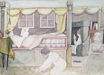 The de Neuville Cabin on the Eurydice, 1816