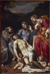 Pieta with St Mary Magdalene and St Francis