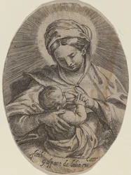 The Madonna Nursing the Christ Child