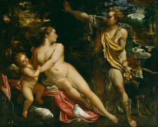 Venus, Adonis and Cupid