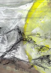 Abstract Mountain Light