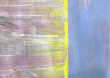 Gentle Blue Yellow Abstract