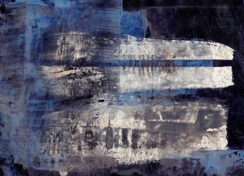 Indigo Brushstroke Layers