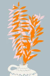 Minimal Botanical Still Life