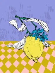 Vibrant Lemon Bloom