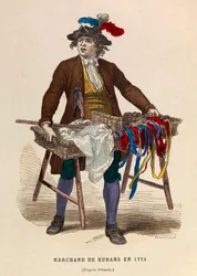 A Ribbons Dealer in 1774