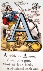 A with an Arrow