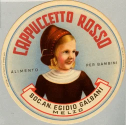Advertisement for cheese for children
