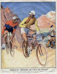 Advertising for the painting Robbialac: 