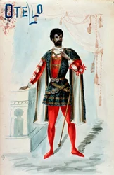 Costume for Otello in the opera by Giuseppe Verdi