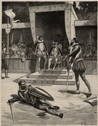 Duel between Francois de Vivonne de la Chataigneraie and Guy de Chabot, Baron de Jarnac