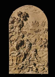 Eight Carved Reliefs, Cherry