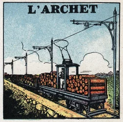 Electric Trams: The Bow. Anonymous Illustration of 1925. Private Collection.