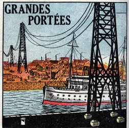 Electrical Pipes: Chain Suspension Insulators for High-Range Pipes. Anonymous Illustration from 1925. Private Collection.