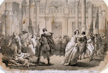 Illustration of A Masked Ball