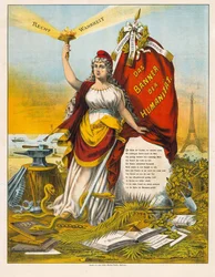The Goddess of Liberty with Hammer and Anvil