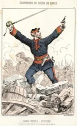 Memories of the siege of Paris: Mobile Guard - Officer: To be defeated without danger, triumph without glory