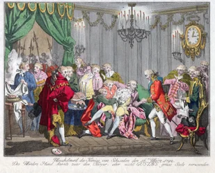 The Assassination of King Gustav III on 16 March 1792