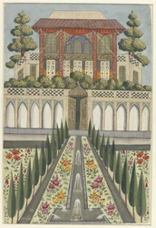 Palace Garden of Hazar Jarib in Aliabad