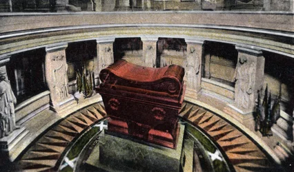 Paris: tomb of Napoleon I Bonaparte at the Invalides